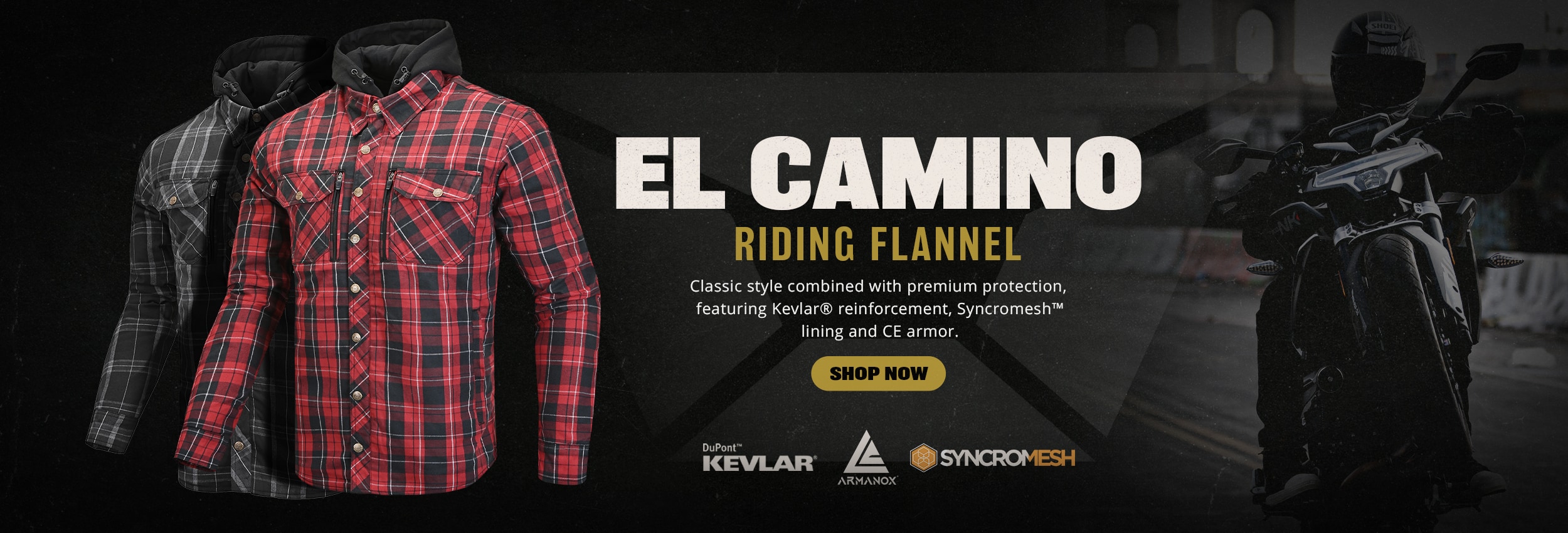 Cortech El Camino Riding Flannel
